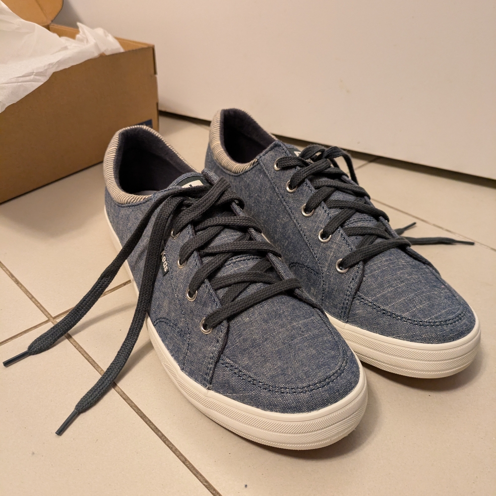 Keds Blue and White Classic Sneakers